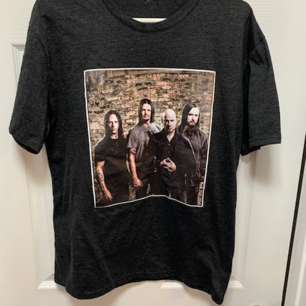 DISTURBED  WOMENS BAND PHOTO TEE